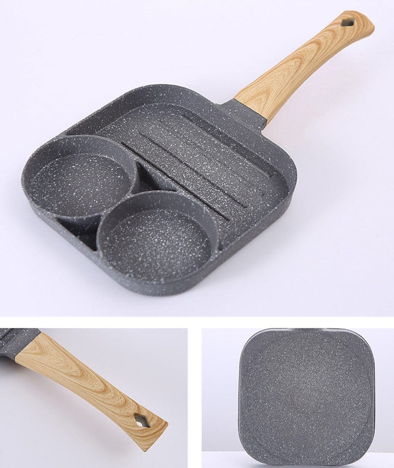 Frigideira Antiaderente 3 em 1 - Cook Master + Brindes