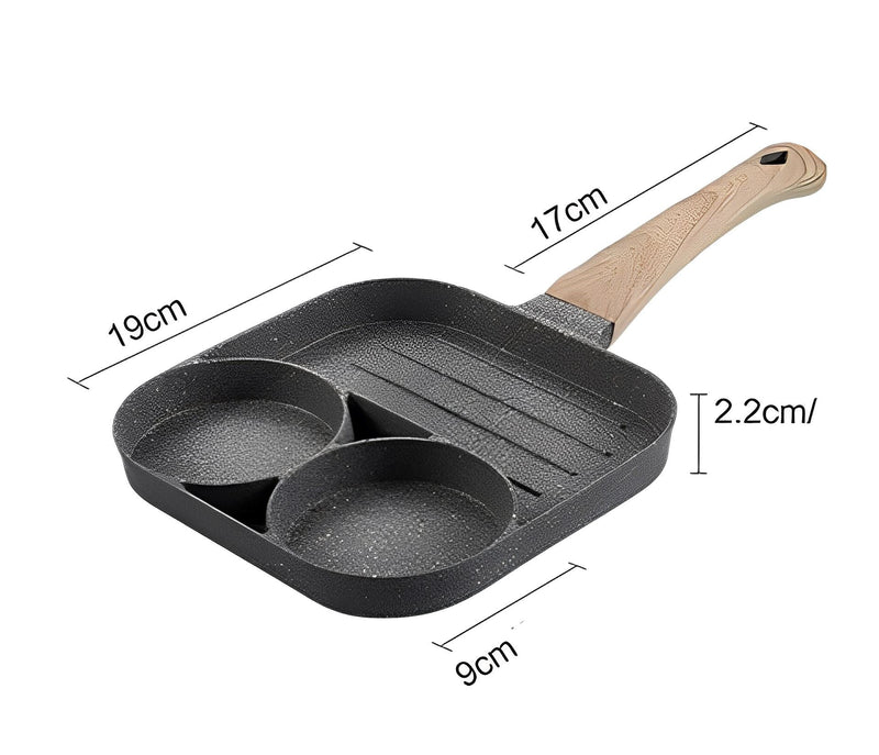 Frigideira Antiaderente 3 em 1 - Cook Master + Brindes