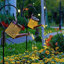 Regador Gießkanne™️ - A Cachoeira de Luzes de Energia Solar