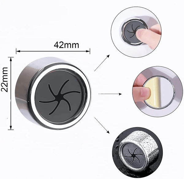 Gancho EasyPush™ - Estética Funcional para o seu lar (Compre 2, leve 3🔥)