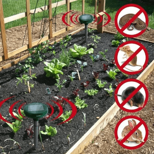 Repelente Solar Ultra Sônico Espanta Pragas 24h - BStocker™