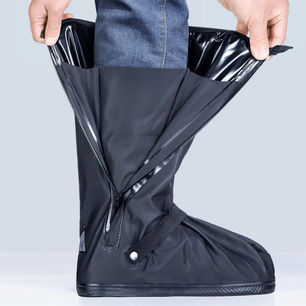 Bota Impermeável BStocker™ - Proteja Seus Calçados da Chuva com Praticidade e Eficiência