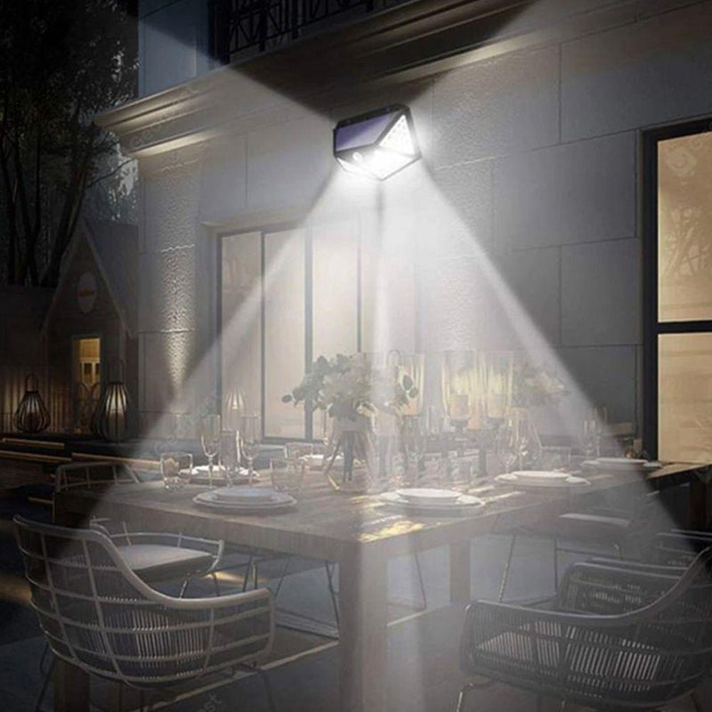 Luminária de Led Solar Externa Com Sensor À Prova Dágua - Econoled