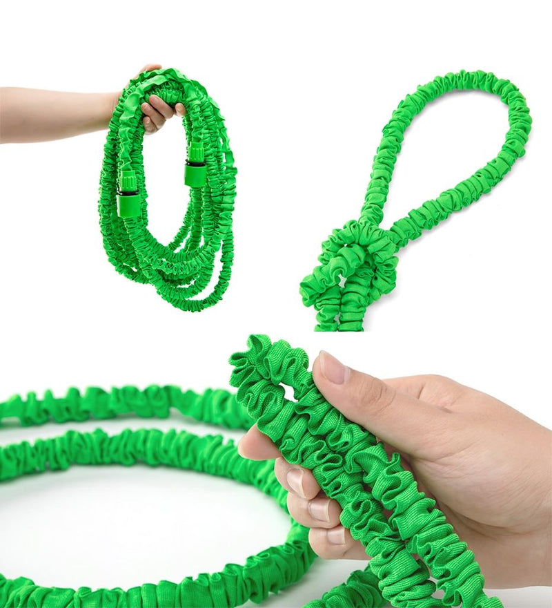 Mangueira de Jardim Flexível e Expansível + Pistola Lava Jato