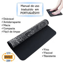 Massageador Elétrico Para Os Pés - Tapete Shiatsu + Controle Portátil