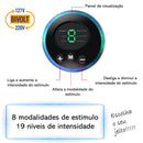 Massageador Elétrico Para Os Pés - Tapete Shiatsu + Controle Portátil