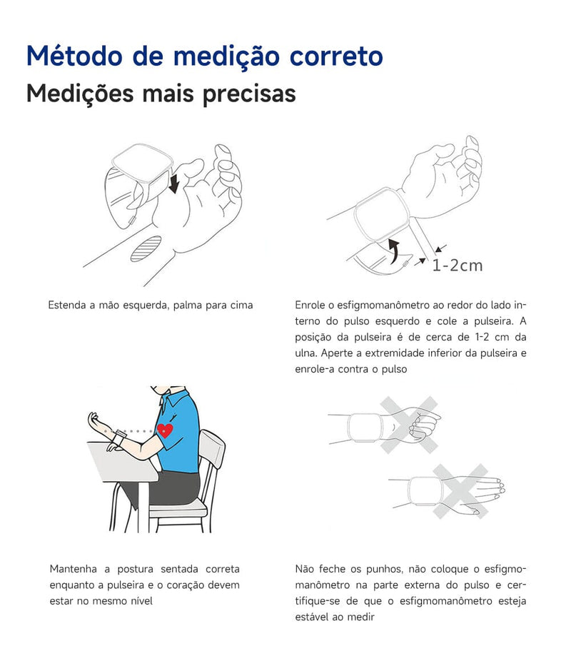 Medidor de Pressão Arterial Digital - Voice Med