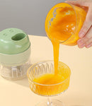 Mini Processador e Fatiador de Alimentos Elétrico 4 em 1 MixAll