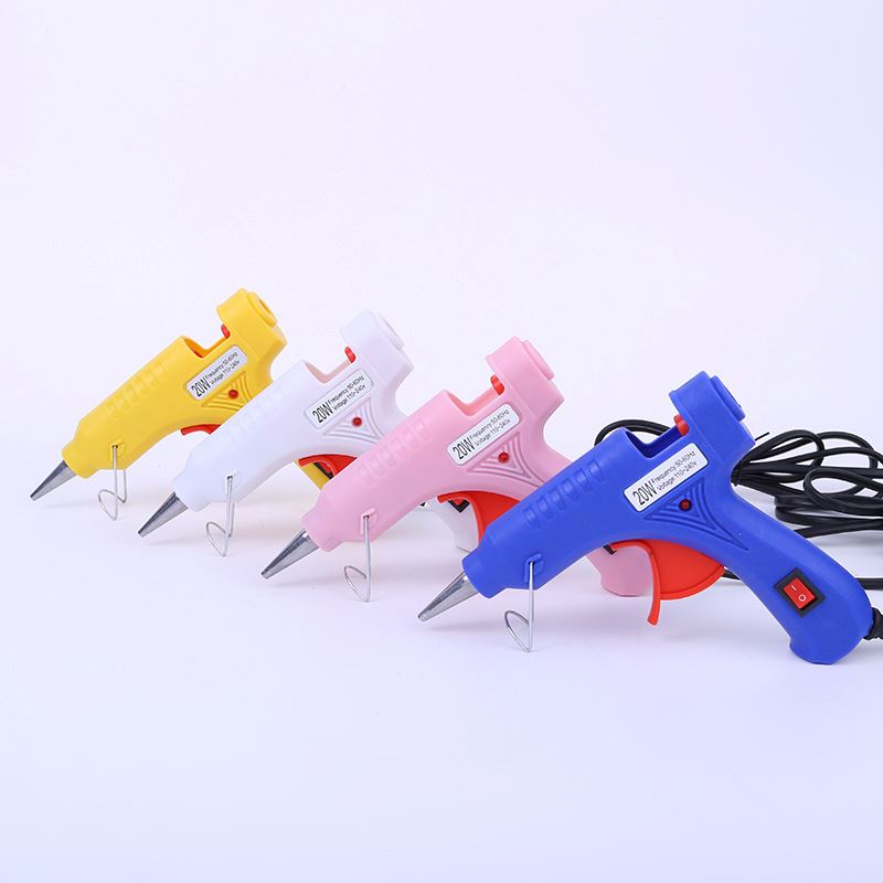 Pistola Aplicador Cola Quente Profissional - Com 5 Colas