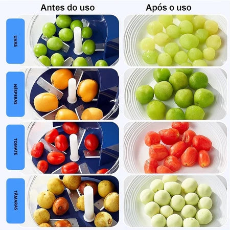 PeelPro - Descasque Alho e Frutas Em Segundos Sem Bagunça - Entrega Grátis