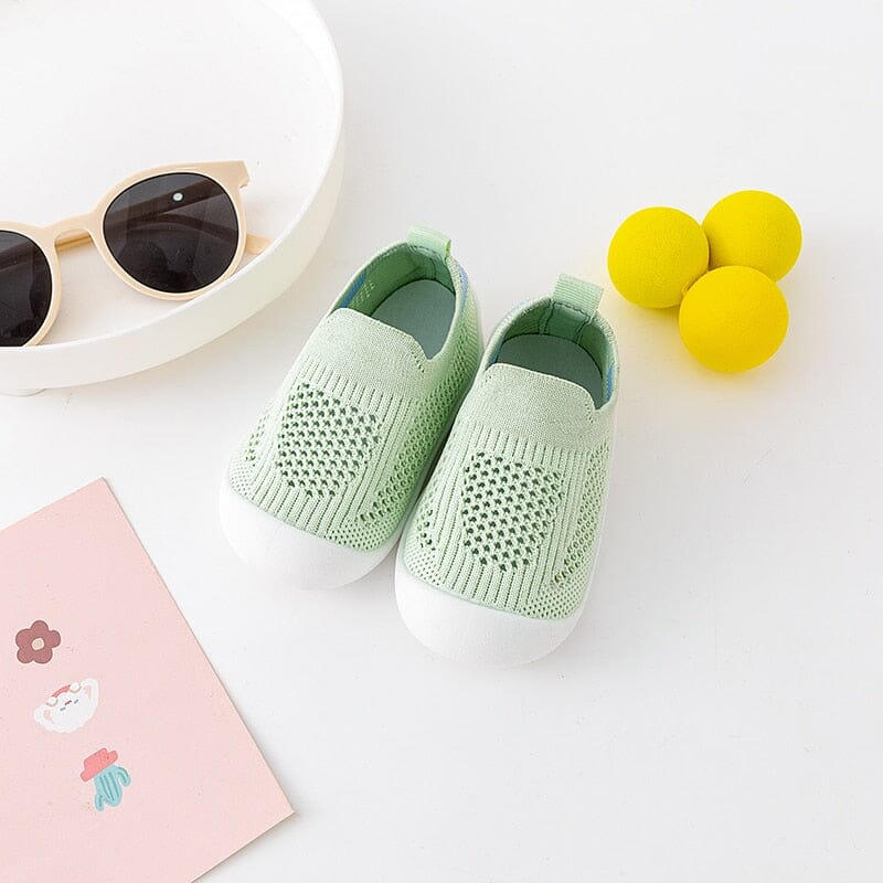 Sapatinho Meia Infantil Flexível, Confortável e Antiderrapante - Primeiros Passos