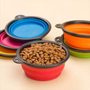 Tigela de Silicone Pet Retrátil - Pet Bowl