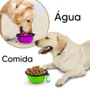 Tigela de Silicone Pet Retrátil - Pet Bowl